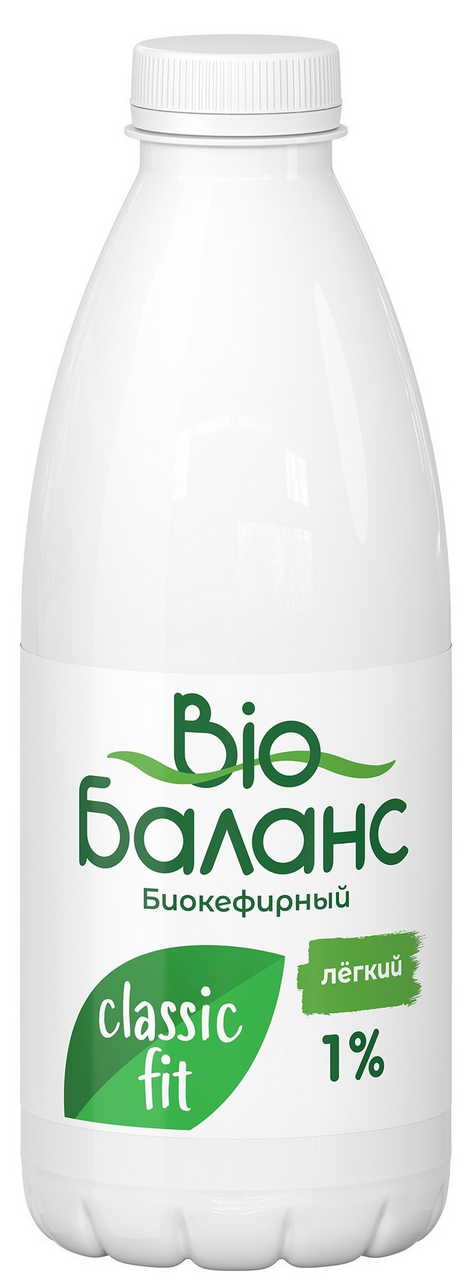 BIO BALANCE Напиток кефирный Bio Balance 1%, 930г