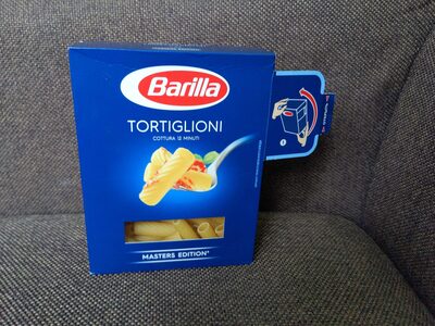 Barilla Tortiglion круглые макароны
